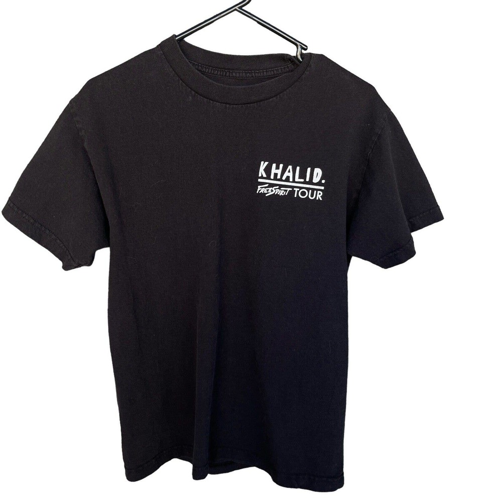 Khalid Shirt Mens Medium Concert Free Spirit First‎ Street 2019 Tour Black